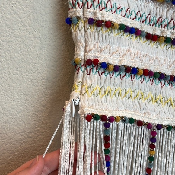 REVOLVE Majorelle Hannah Mae Fringe Tube Top Size Small - Picture 6 of 9